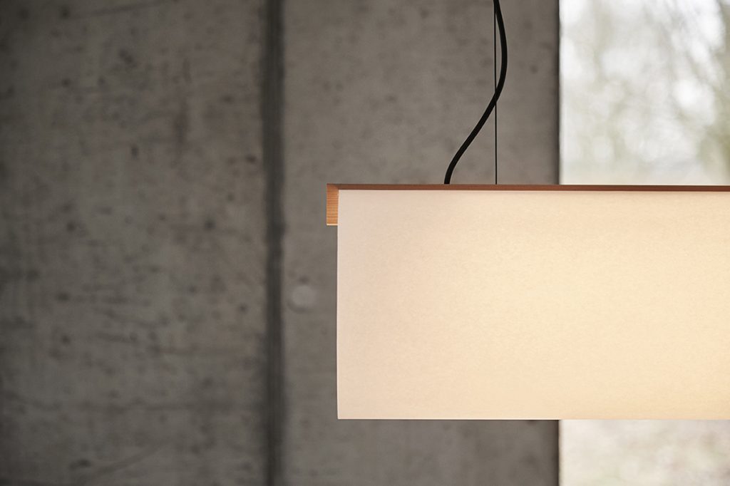 ENSO lamp design Lars Vejen for KOHSEKI